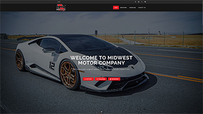 Midwest Motor Company Website Design SEO